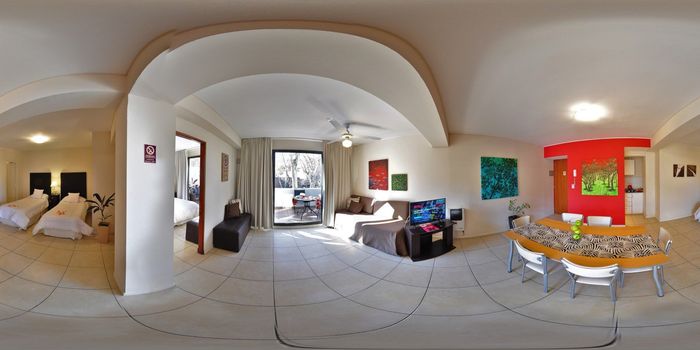 Departamento superior con balcon
